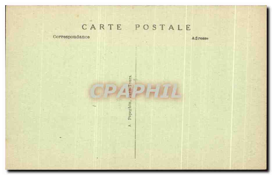 CPA Blois Le Chateau Aile Louis XII Entree — Rückseite
