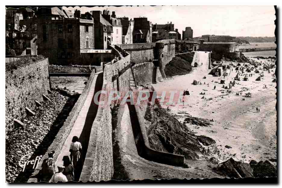 Saint-Malo (Ille-et-Vilaine) — La Ciudad fortificada junto a la playa — Ediciones Greff