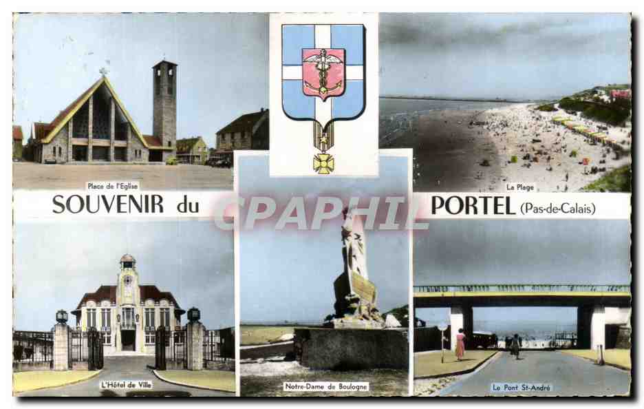 CPA Souvenir du Portel