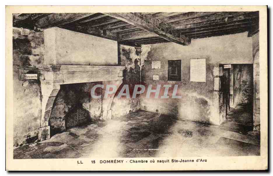 Domrémy - Chambre où naquit Ste-Jeanne d'Arc
