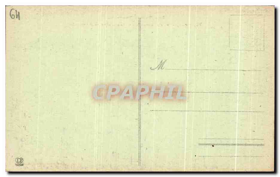 CPA Les Hautes Pyrenees Pau Hotel Gassion Et L'Abside de Saint Martin  — Verso