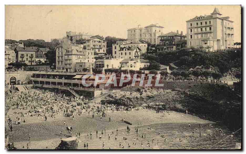 CPA Biarritz Villas Et Hotels Du Port Vieux Villas