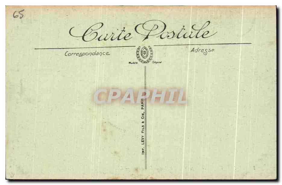 CPA Luz Vue Generale Prise De L'Eglise De Solferino — Verso