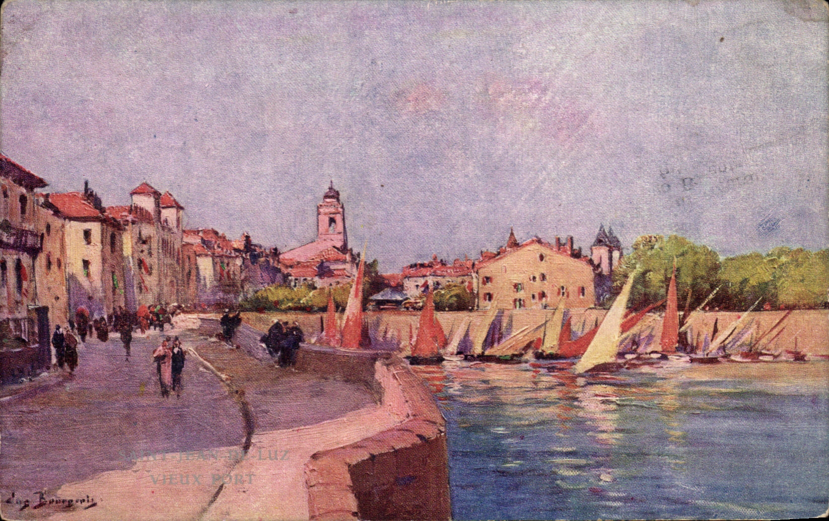 CPA Les Sites De France Par Bourgeois Saint Jean De Luz