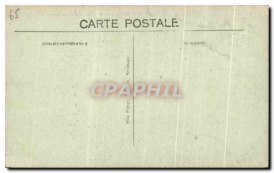 CPA Gavarnie Le Cirque de Gavarnte L'Hotel du Vignemle — Verso