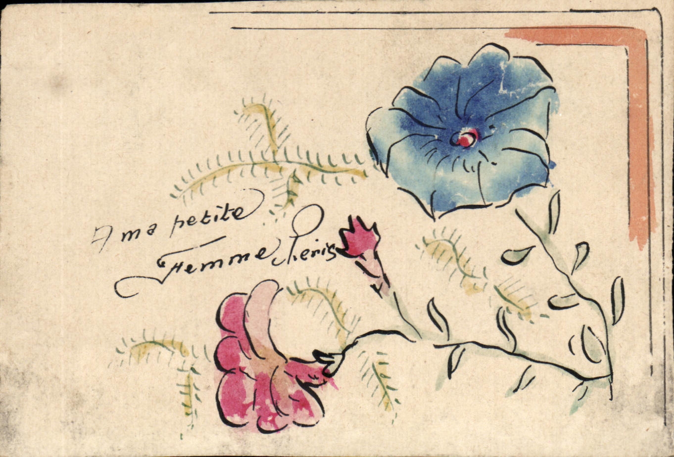 Image Ama Petite Hemme Cherie Fleurs