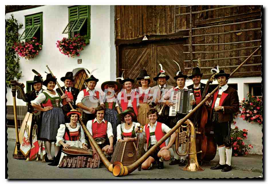 Ensemble folklorique Tiroler Ensemble 'Geschwister Gundolf' — Innsbruck — éditeur KTV