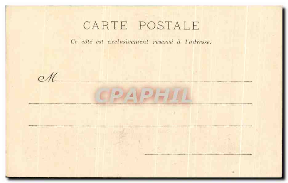Nos Vieilles Chansons — Monsieur Dumollet — Collection Charier, édit. Royer et Cie, imp.-phot. Nancy — Achterkant