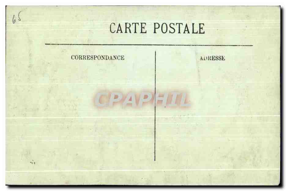 CPA Les Pyrenees Vallee du Bastan Route de Luz a Bareges — Reverso