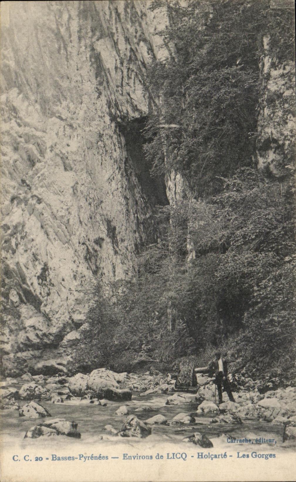 Les Gorges — Environs de LICQ — Carrache, éditeur