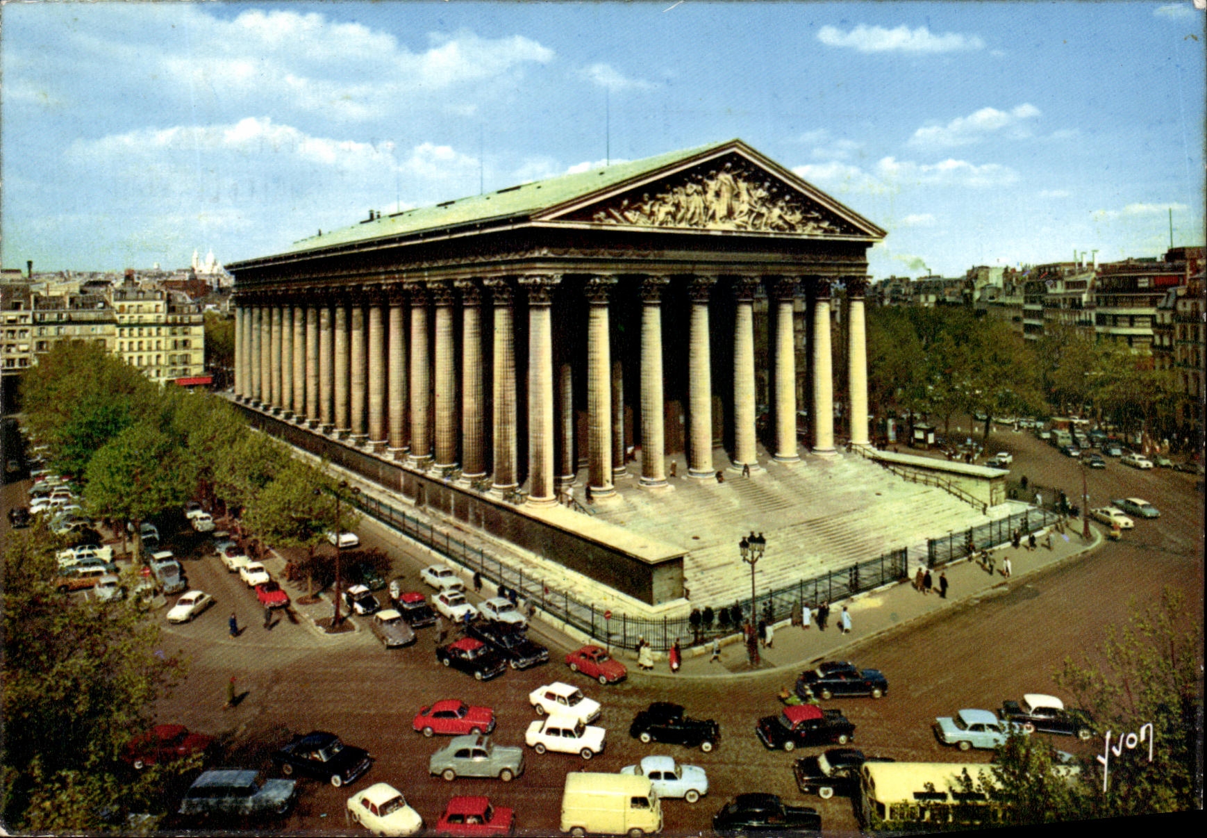 CPM Paris L'Eglise de la Madeleine