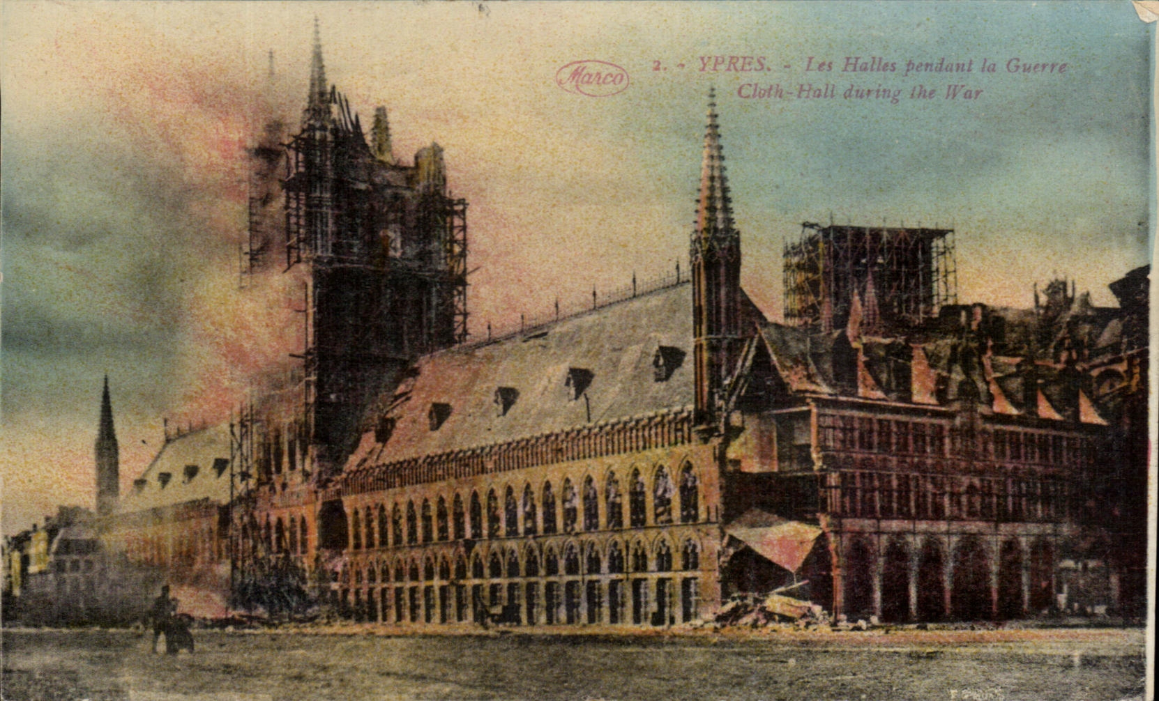 Ypres - Les Halles pendant la Guerre — Marco, n°2