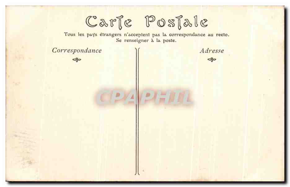 CPA Sousse Fortifications Arabes Cote Sud Algerie  — Back