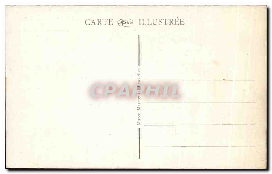 Ypres - Halles et Cathédrale après la Guerre — Marco, n°4 — Reverso
