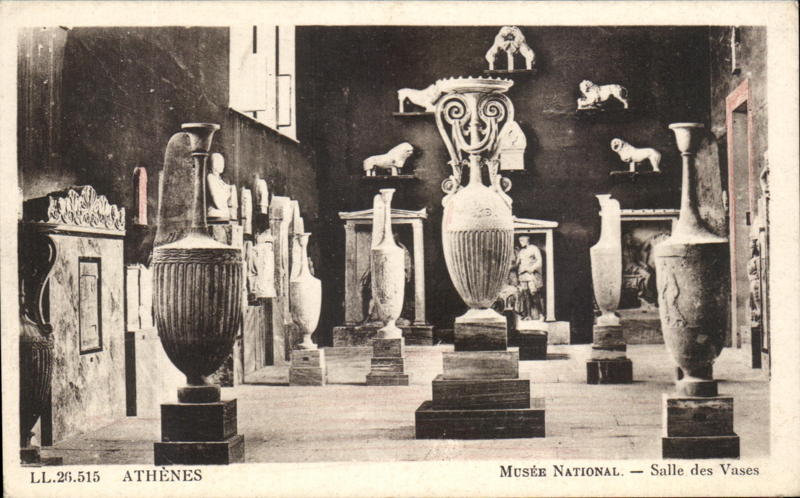 Athènes — Musée National — Salle des Vases — LL.26.515
