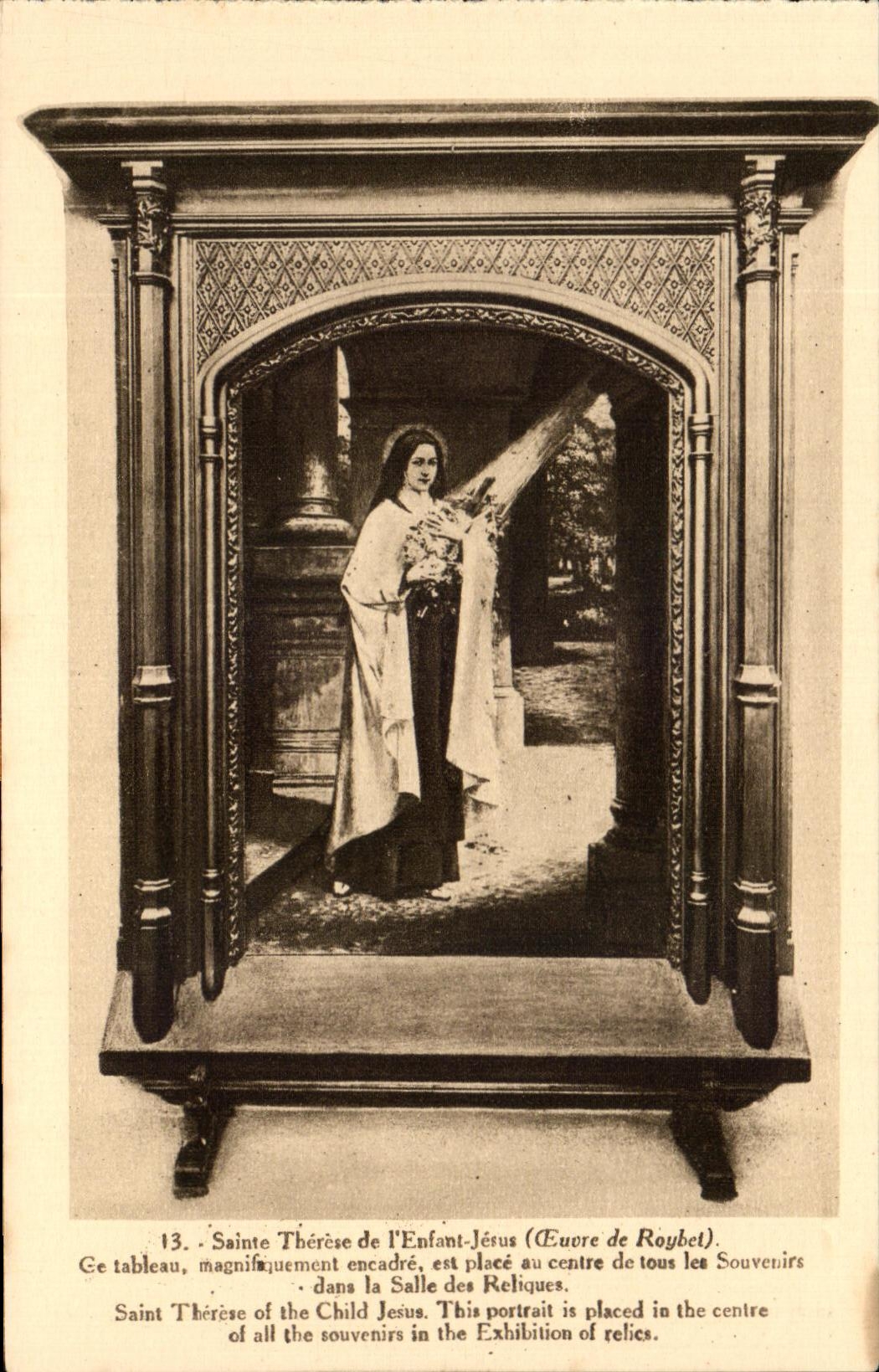 CPA Sainte Therese de l'Enfant Jesus Lisieux