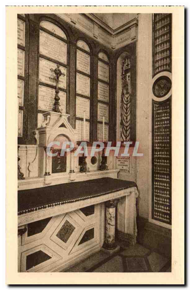 CPA La Chapelle Des Carmelites De Lisieux Un Des Autels