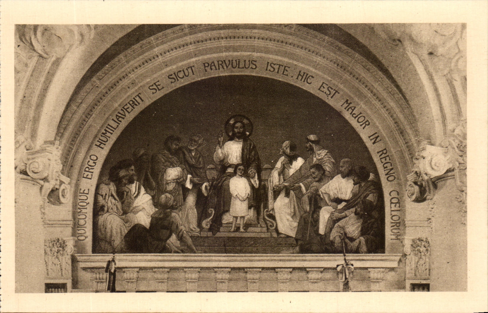 Fresque de la Chapelle des Carmélites de Lisieux — Éditeur CPAPHIL, n°9