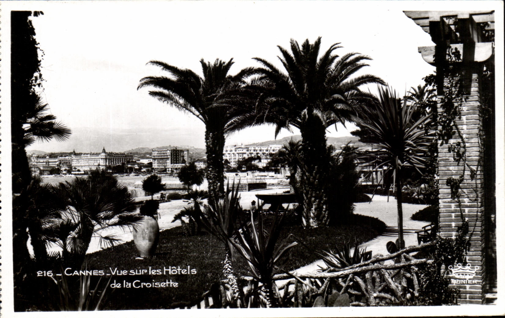 CPA Cannes Vue Sur Les Hotels De La Croisette