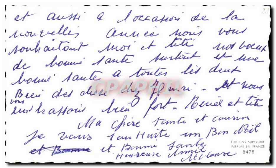 CPA Meilleurs Vueux — Rückseite
