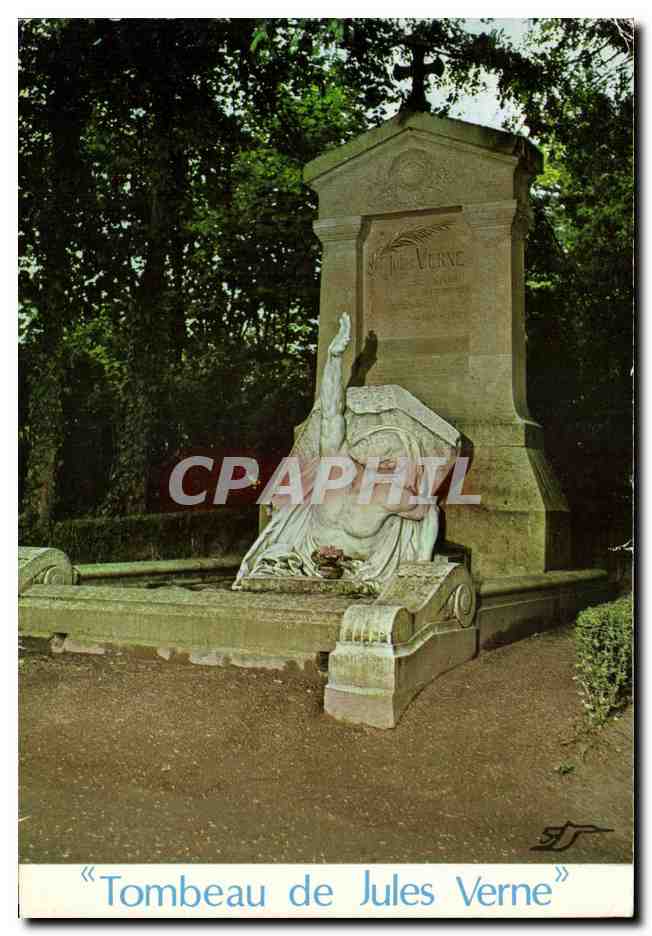 CPM Tombeau de Jules Verne Amiens