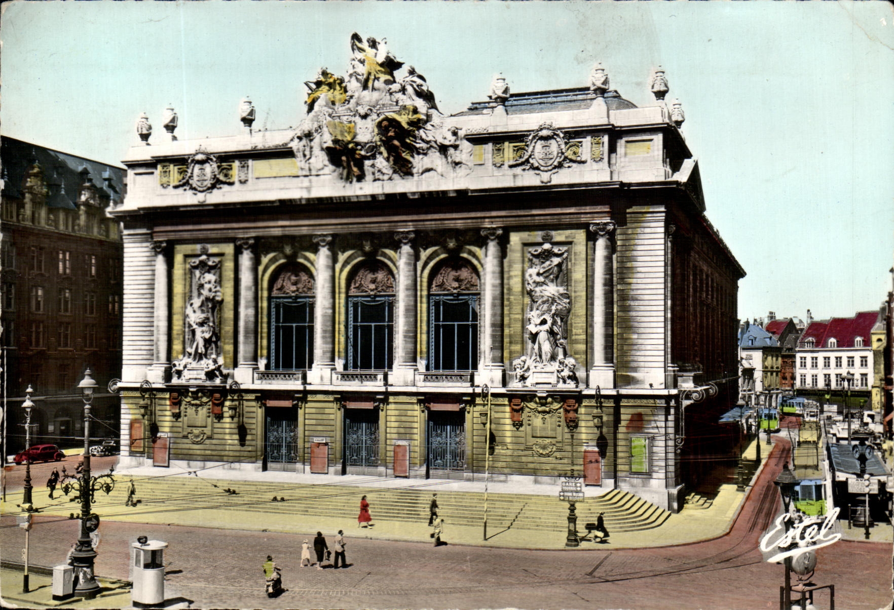 CPSM Lille Le Theatre The Theatre