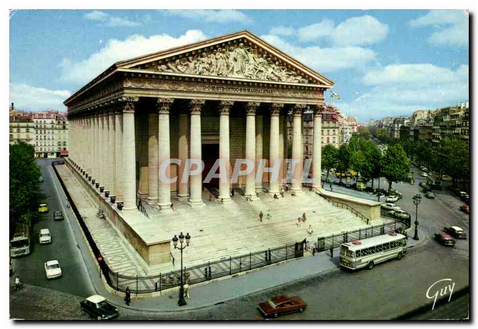 CPM Paris Et Ses Merveilles L'Eglise De La Madeleine
