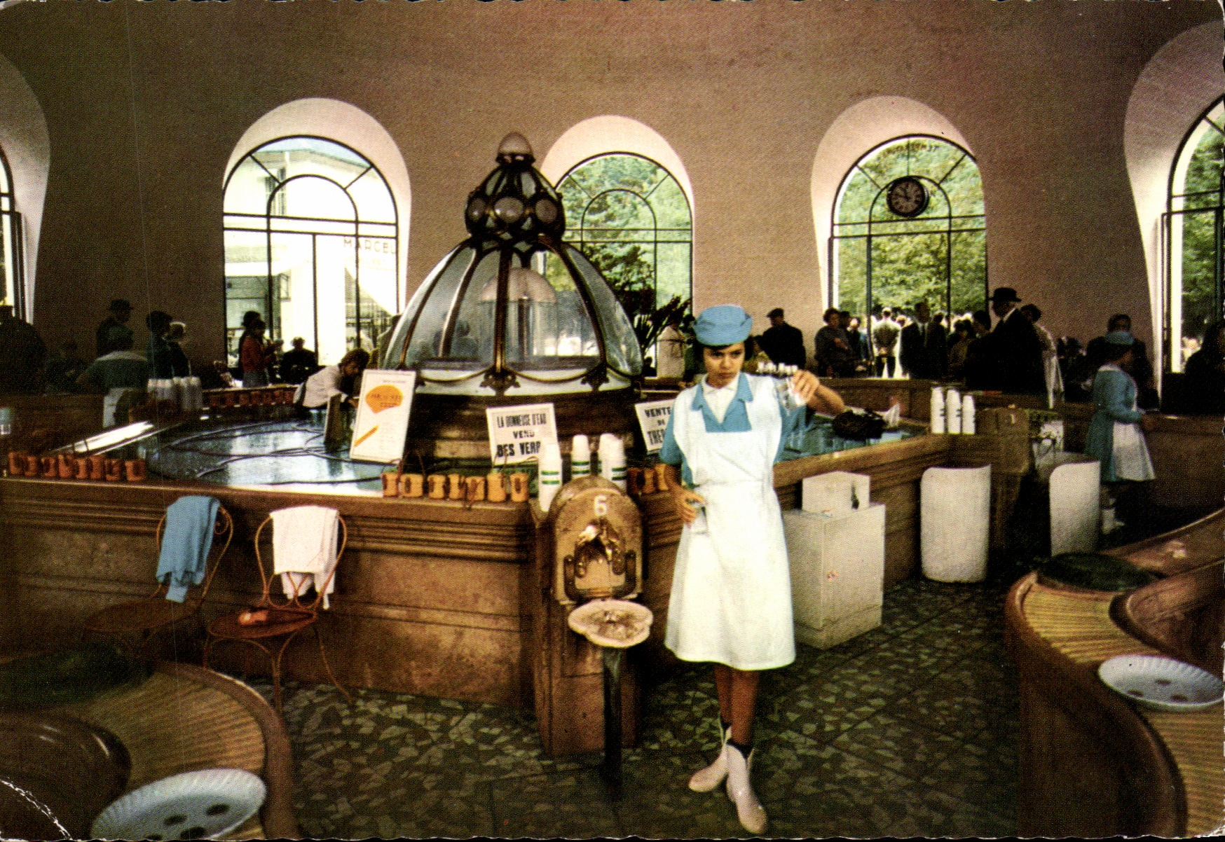 Vichy (03) - Intérieur de l'Hôpital Source — Combière Imprimeur