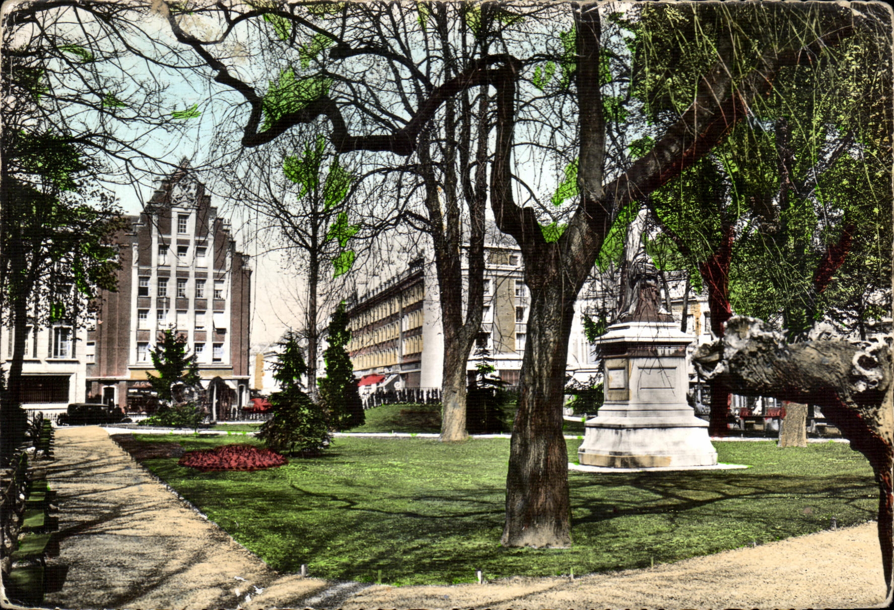 CPSM Amiens le Square Rene Coblet