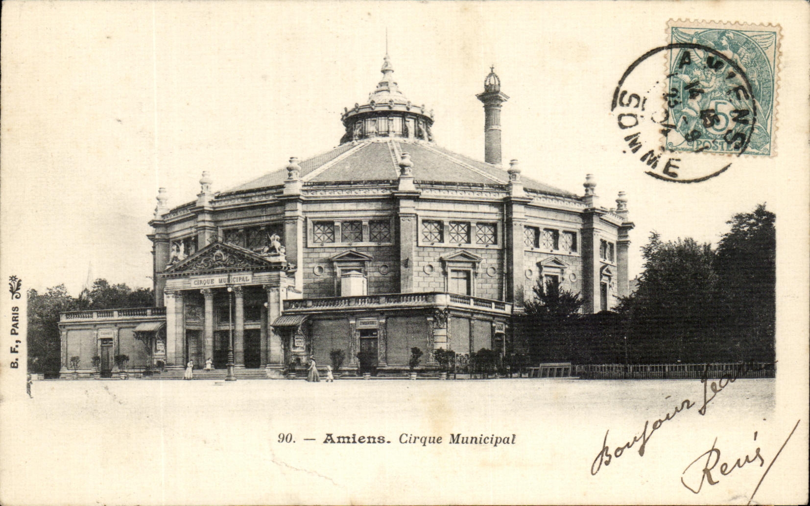 CPA Amiens Cirque Municipal