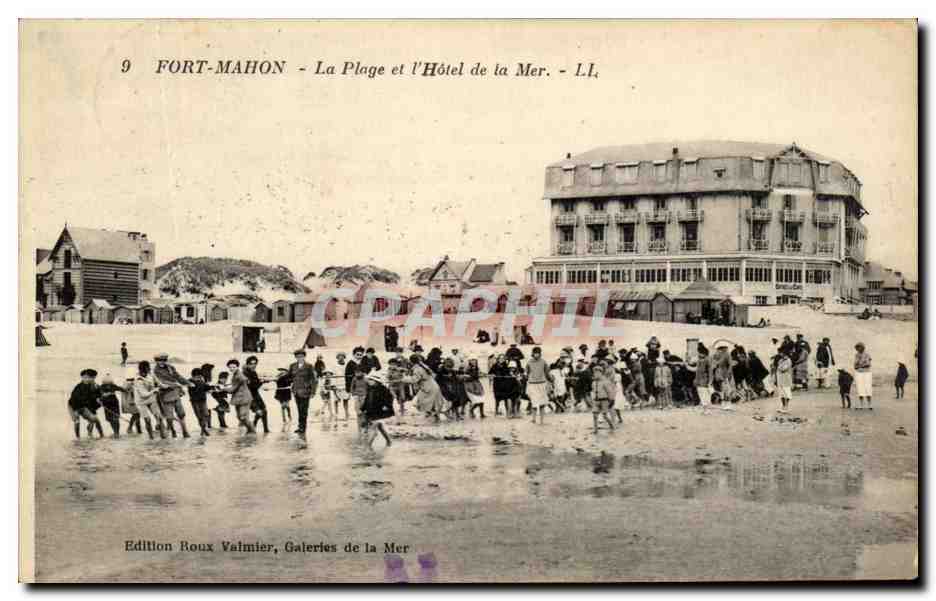 CPA Fort Mahon La Plage et I'Hotel de la Mer Enfants