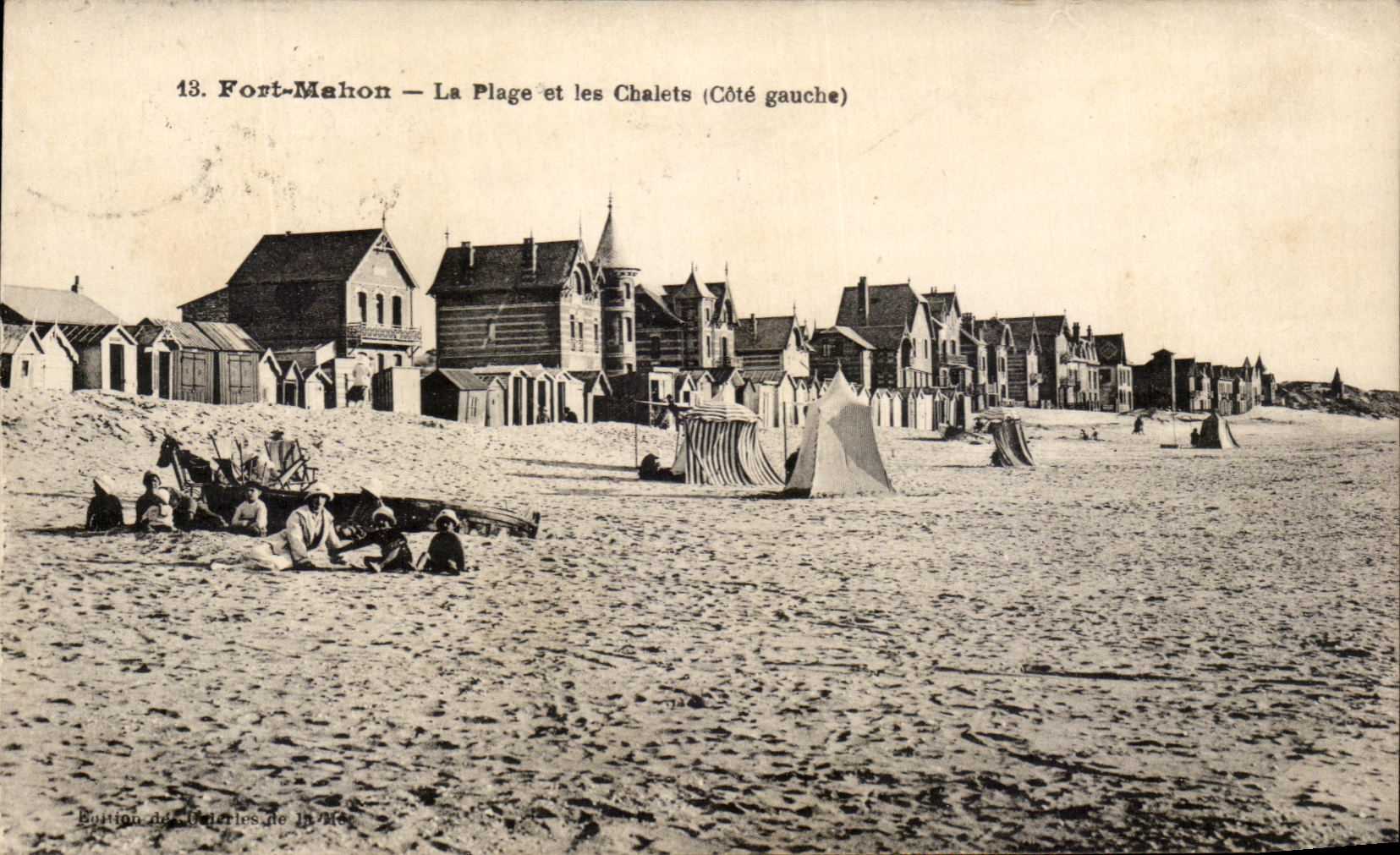 CPA Fort Mahon La Plage et les Chalets