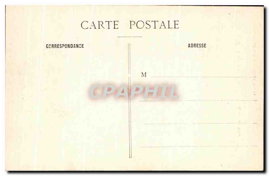 CPA Toulon Hotel de Ville — Rückseite