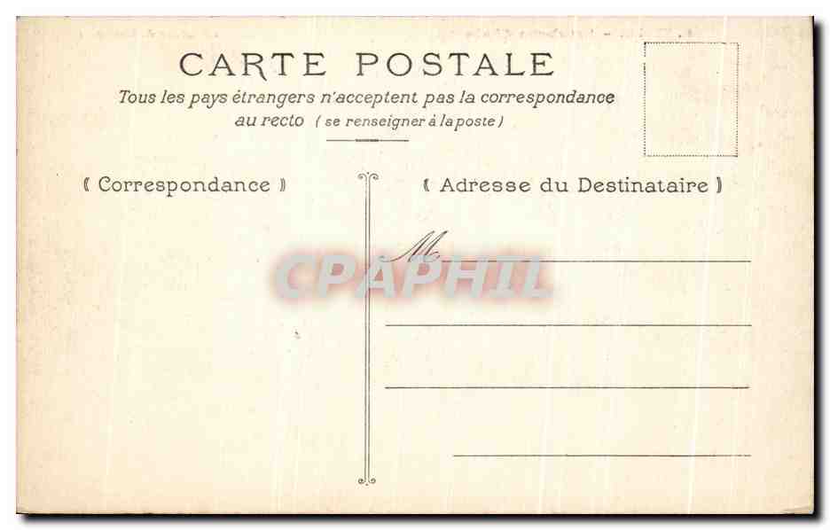 Toulon — Les Portes d'Italie — Collection A. Couturier — Verso