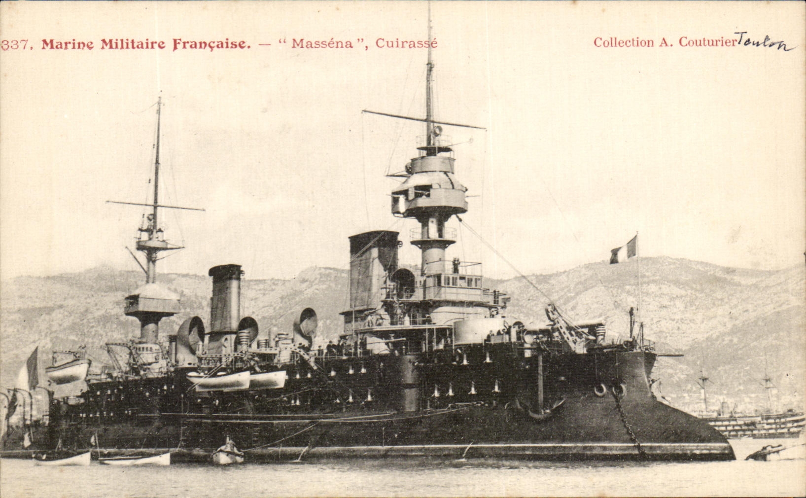 Masséna — Cuirassé — Collection A. Couturier Toulon