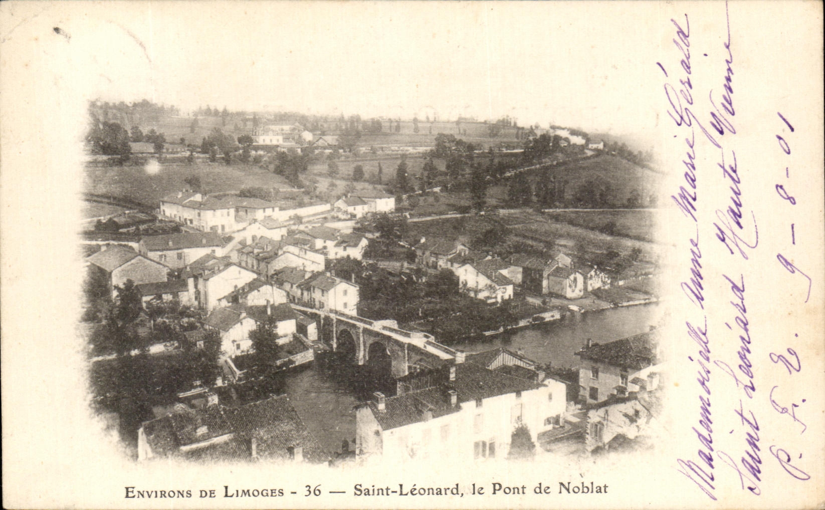 CPA Environs de Limoges Saint Leonard le Pont de Noblat