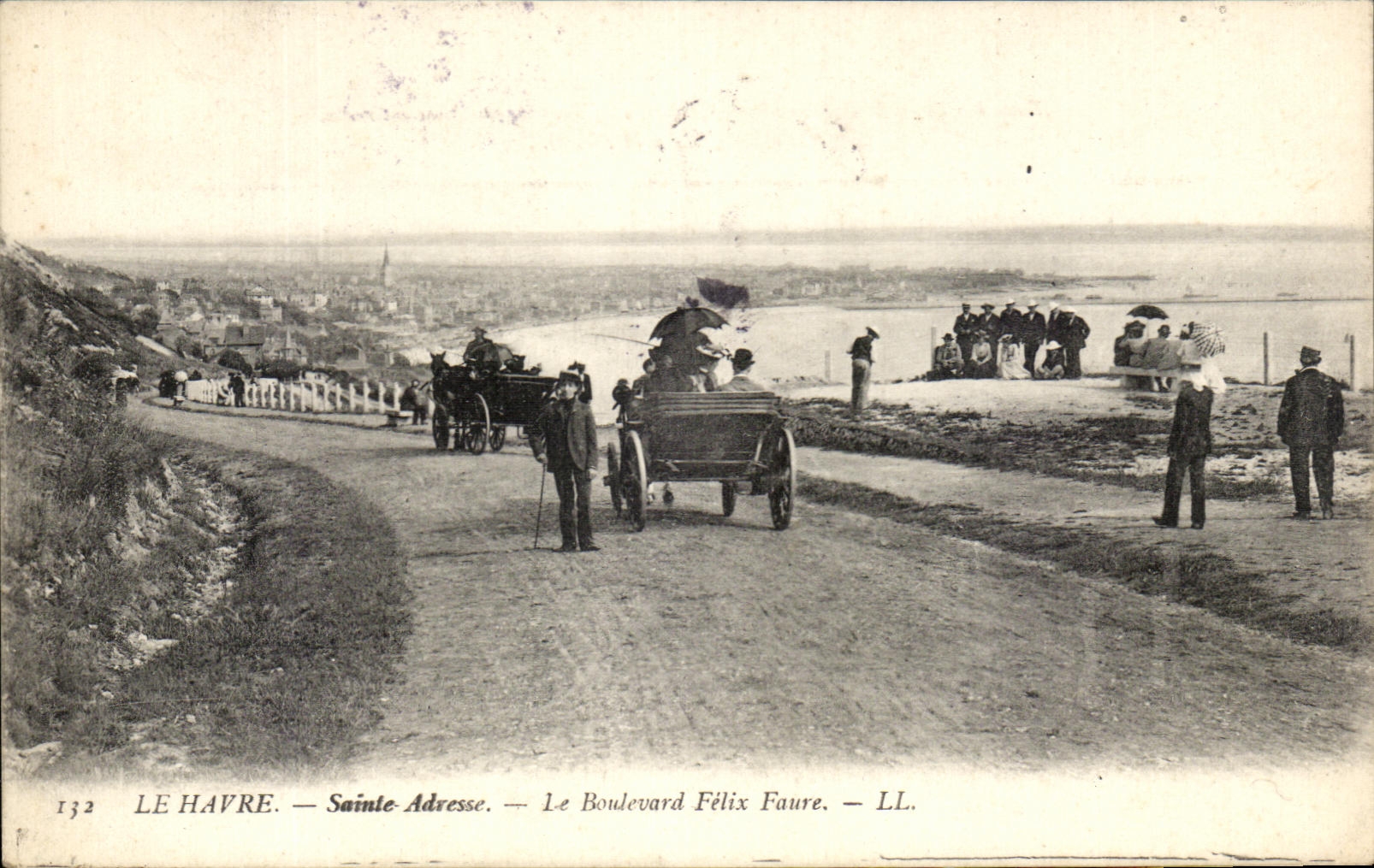 CPA Le Havre Sainte Adresse Le Boulevard Felix Faure 