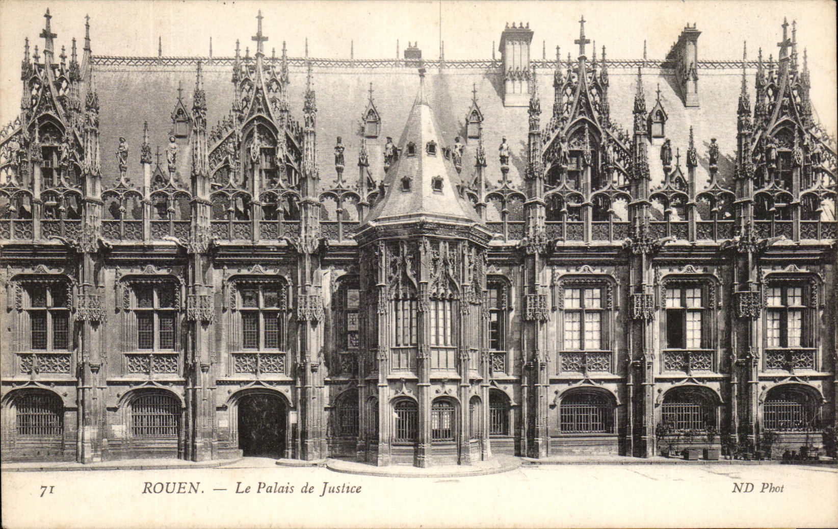 CPA Rouen La Palais de Justice