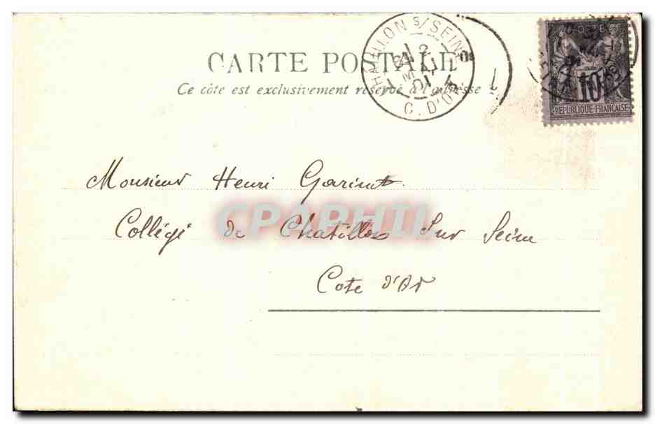 CPA Rouen Le Pont Transbordeur et la Seine Bateaux peniches — Rückseite