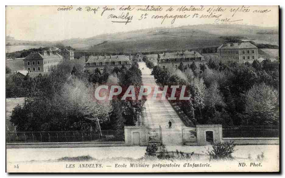 Les Andelys — École Militaire préparatoire d'Infanterie — ND. Phot.