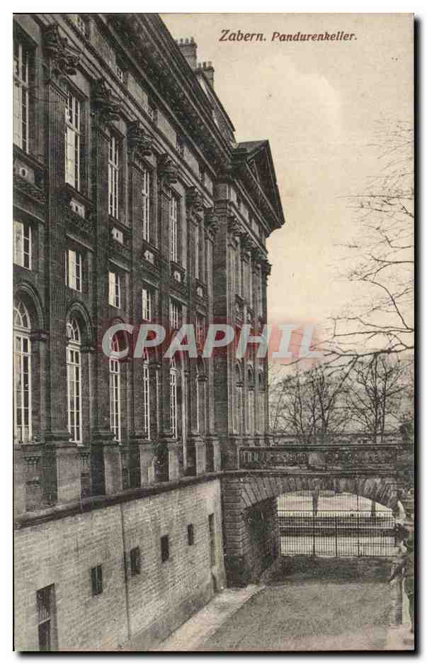 CPA Zabern Pandurenkeller Saverne 
