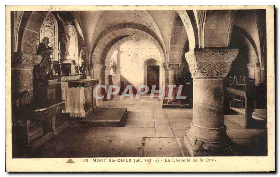 CPA Mont Ste Odile La Chapelle de la Croix