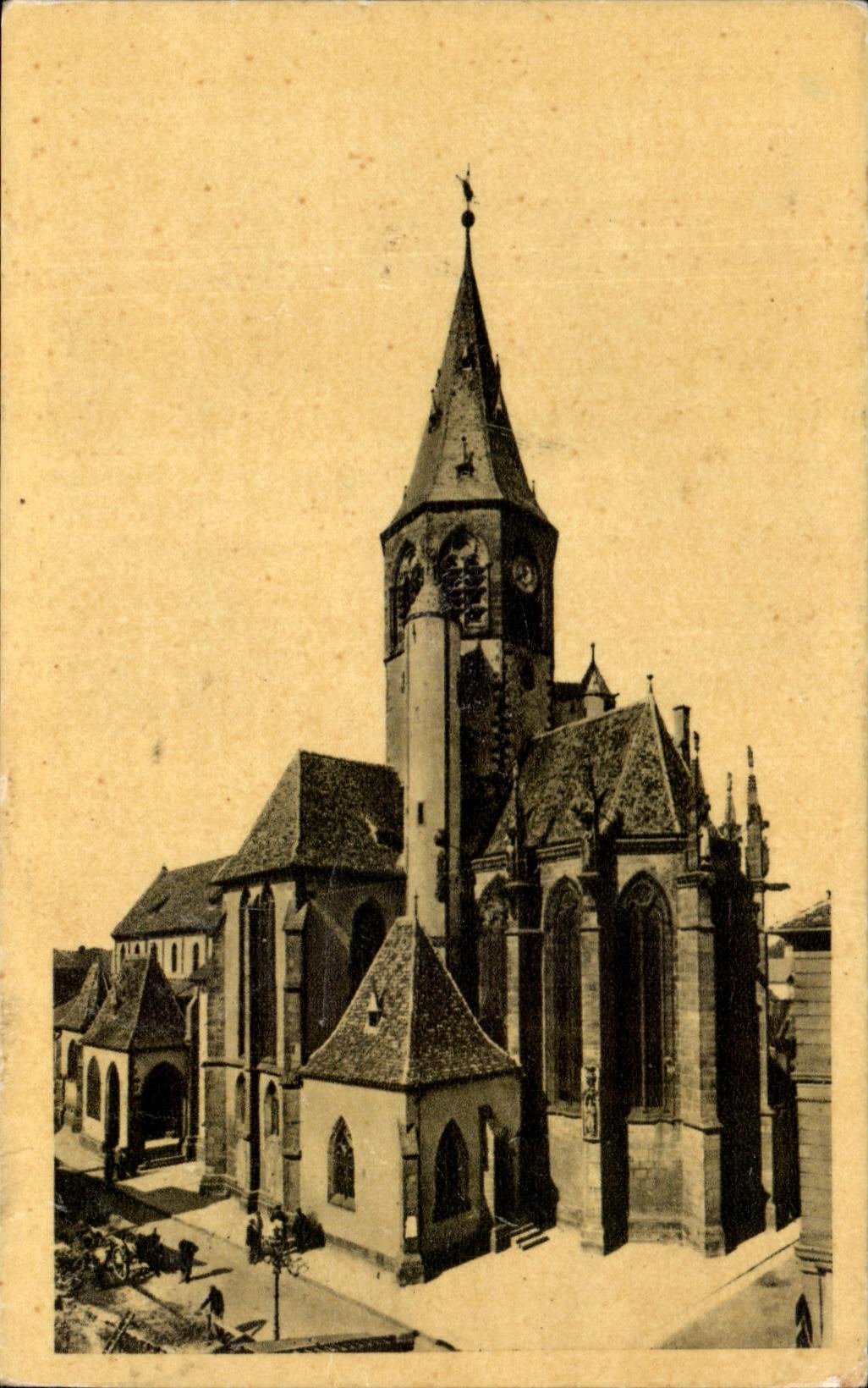CPA Haguenau Eglise Saint Georges