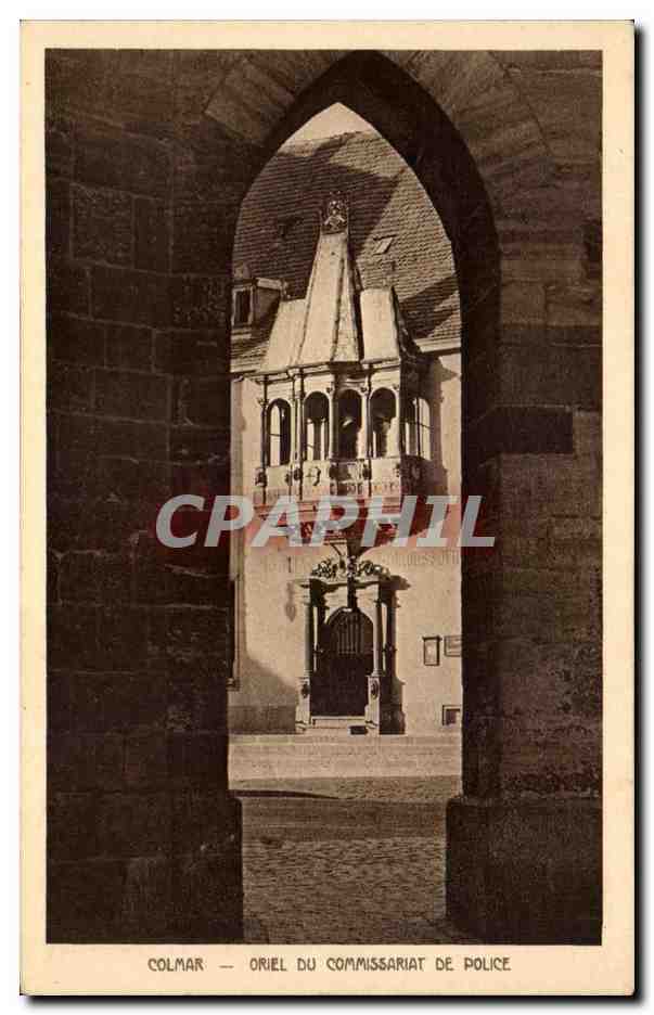 CPA Colmar Oriel Du Commissaeiart De Police
