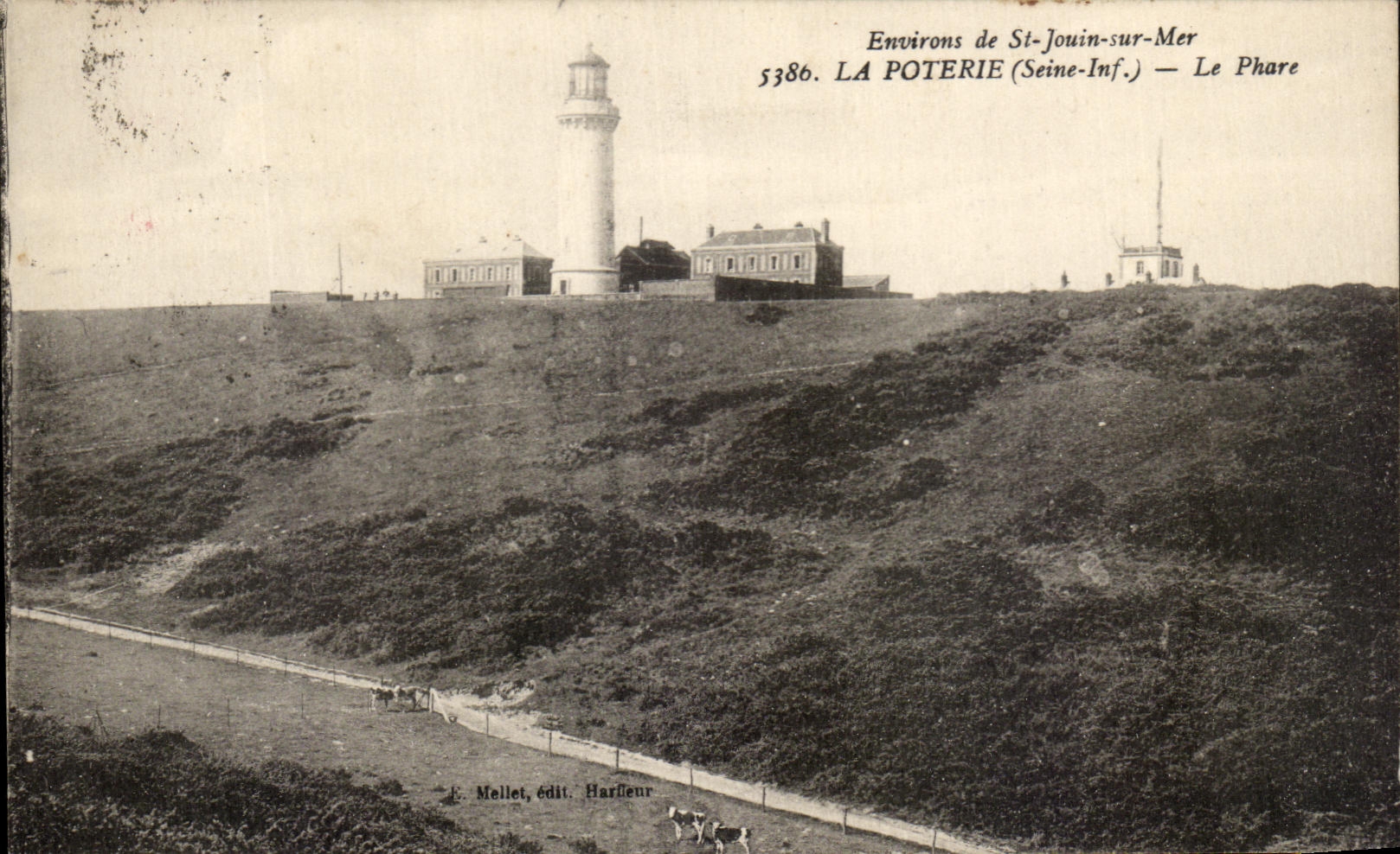 CPA Environs de St Jouin Sur mer La Poterie Le Phare