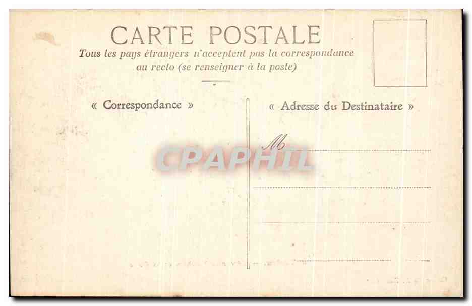 Toulon — Avenue Vauban und die Station — Sammlung A. Couturier — Rückseite