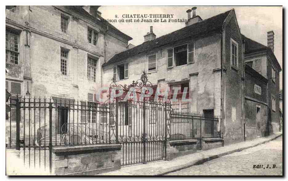 CPA Chateau Thierry Maison Ou est ne Jean de la Fontaine
