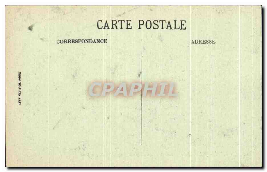 CPA Chateau Thierry Sur Le Vieux Chateau Emplacement des Jeux Enfants — Rückseite