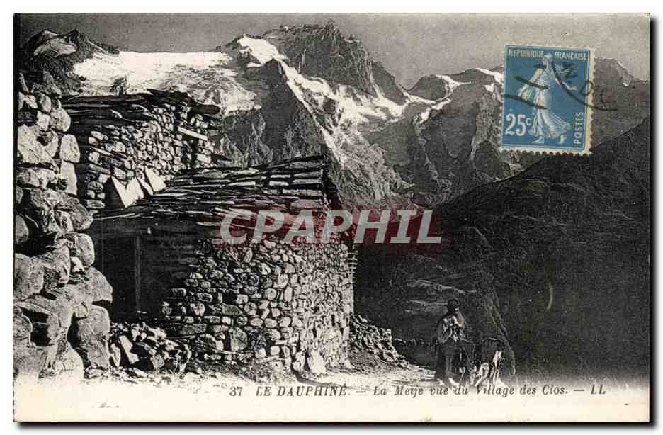 Le Dauphiné — La Meye vue du Village des Clos — LL