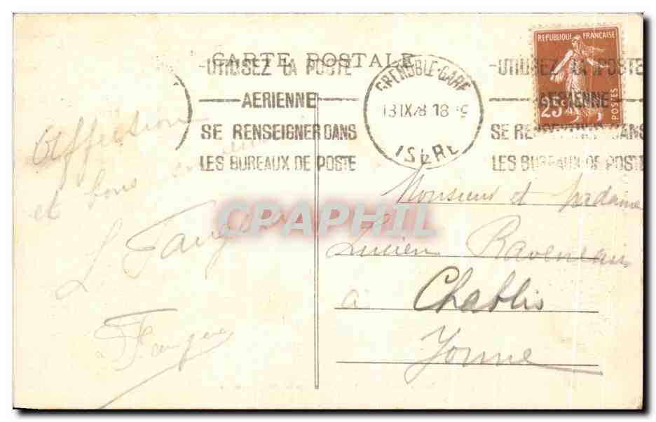 Route du LAUTARET - Rampe des Commères — Édition Oidieux, Grenoble — Reverso